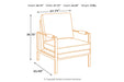 Peacemaker Brown Accent Chair - A3000029 - Gate Furniture