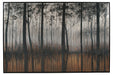 Philyra Black/Orange/Silver Wall Art - A8000253 - Gate Furniture