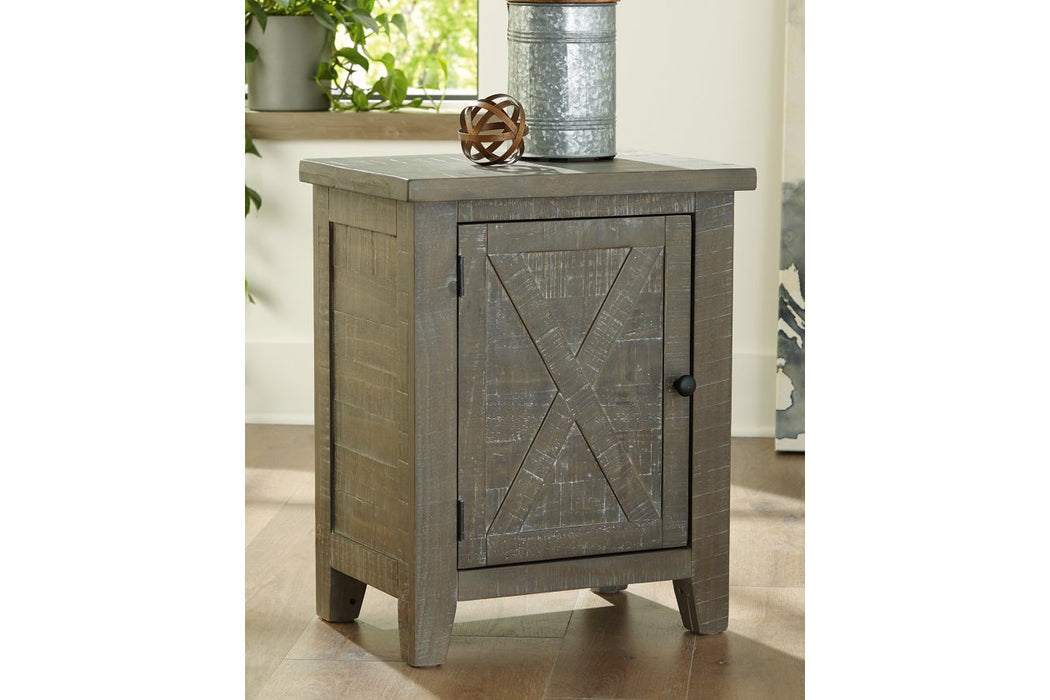 Pierston Gray Accent Cabinet - A4000383 - Gate Furniture