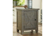 Pierston Gray Accent Cabinet - A4000383 - Gate Furniture