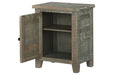 Pierston Gray Accent Cabinet - A4000383 - Gate Furniture
