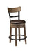 Pinnadel Light Brown Counter Height Bar Stool - D542-124 - Gate Furniture