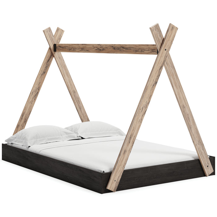 Piperton Full Tent Complete Bed in Box - EB5514-122 - In Stock Furniture