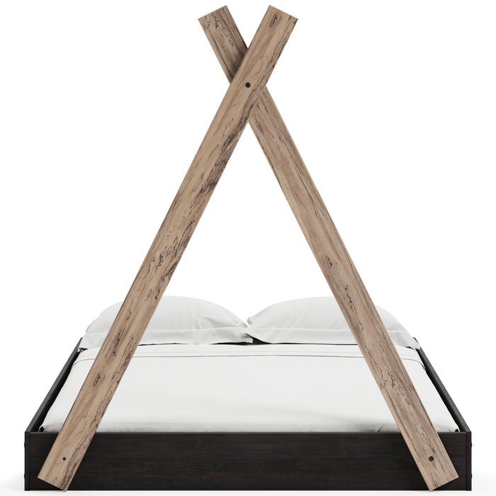 Piperton Full Tent Complete Bed in Box - EB5514-122 - In Stock Furniture