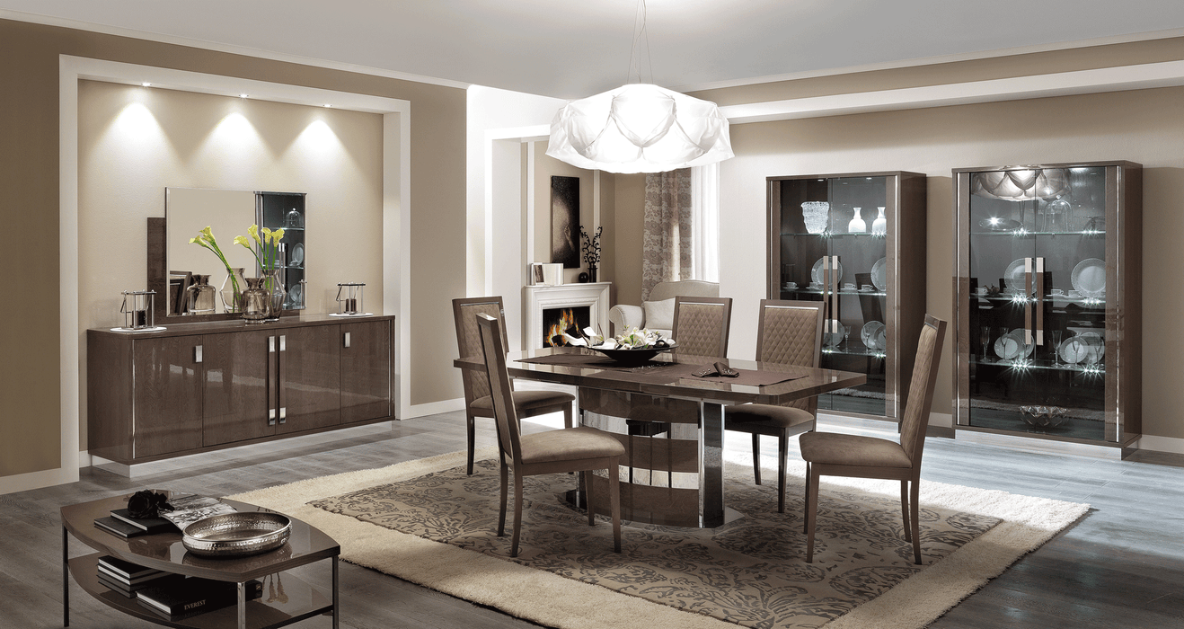 Platinum Slim Dining Set - Gate Furniture