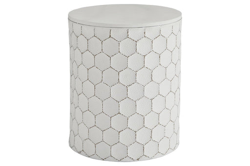 Polly White Stool - A3000013 - Gate Furniture