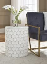 Polly White Stool - A3000013 - Gate Furniture