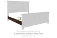 Porter California King Panel Rails - B697-94 - In Stock Furniture
