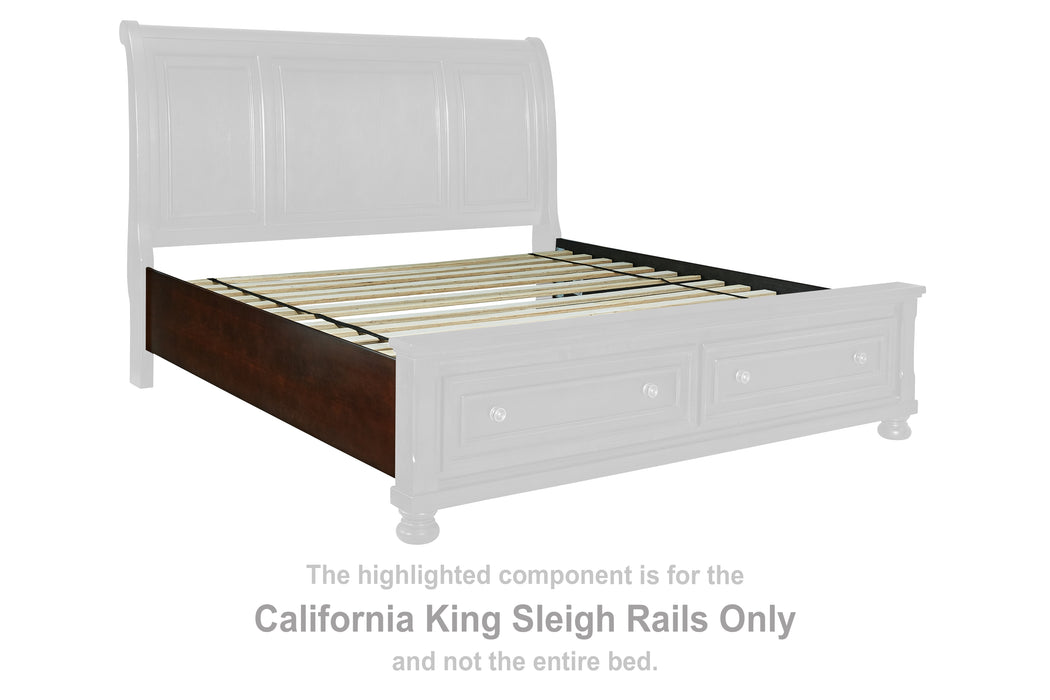 Porter California King Sleigh Rails - B697-95 - In Stock Furniture