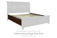 Porter California King Sleigh Rails - B697-95 - In Stock Furniture