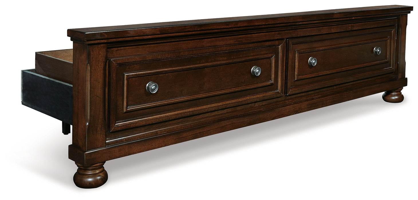 Porter King/California King Storage Footboard - B697-76 - In Stock Furniture