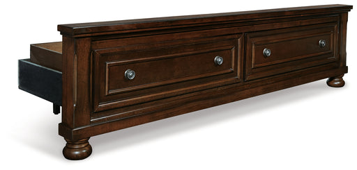 Porter King/California King Storage Footboard - B697-76 - In Stock Furniture