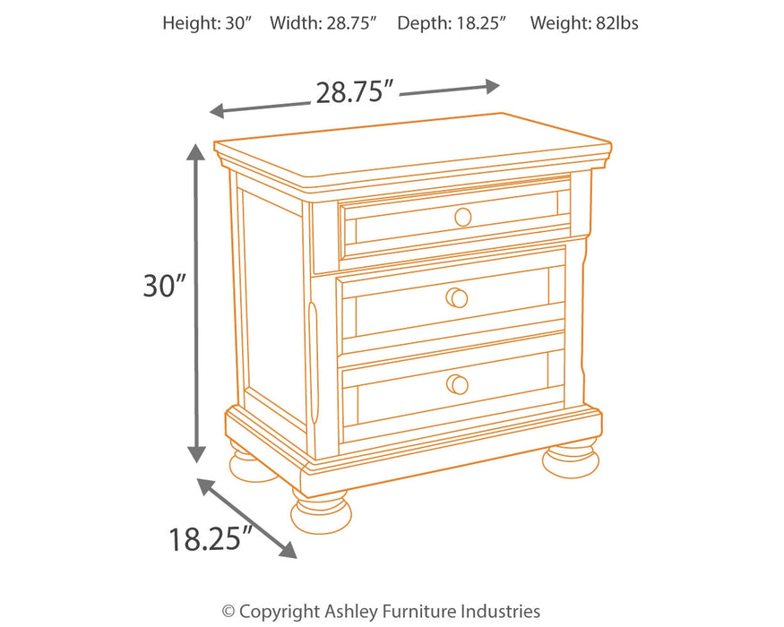 Porter Nightstand - B697-92 - In Stock Furniture