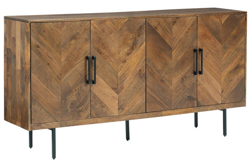Prattville Brown Accent Cabinet - A4000308 - Gate Furniture