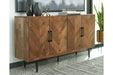 Prattville Brown Accent Cabinet - A4000308 - Gate Furniture