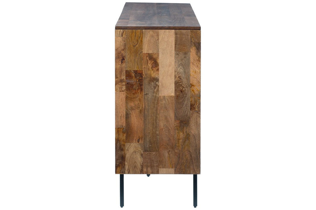 Prattville Brown Accent Cabinet - A4000308 - Gate Furniture