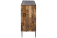Prattville Brown Accent Cabinet - A4000308 - Gate Furniture