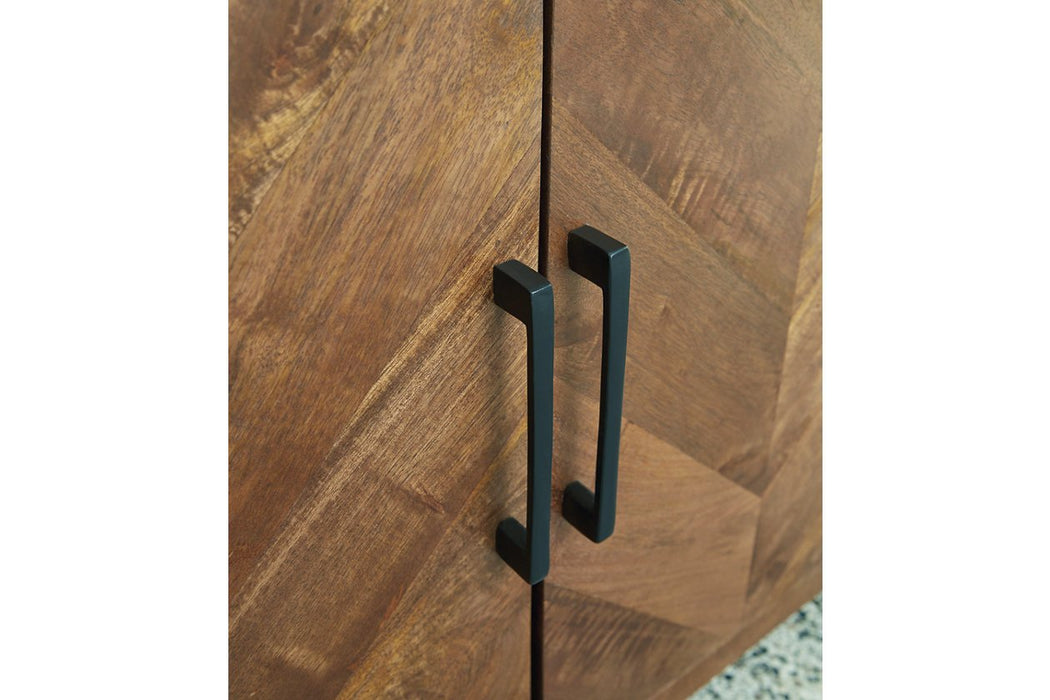Prattville Brown Accent Cabinet - A4000308 - Gate Furniture