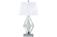 Prunella Silver Finish Table Lamp - L429034 - Gate Furniture