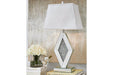 Prunella Silver Finish Table Lamp - L429034 - Gate Furniture