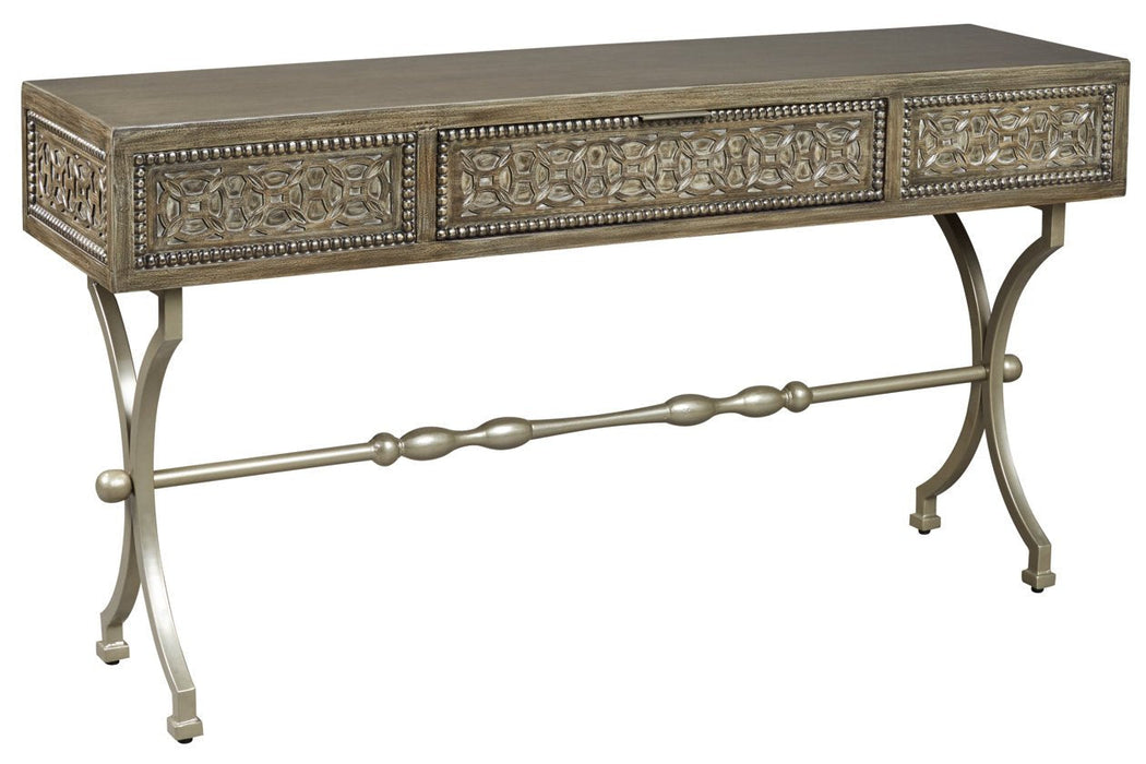 Quinnland Antique Black Sofa/Console Table - A4000077 - Gate Furniture