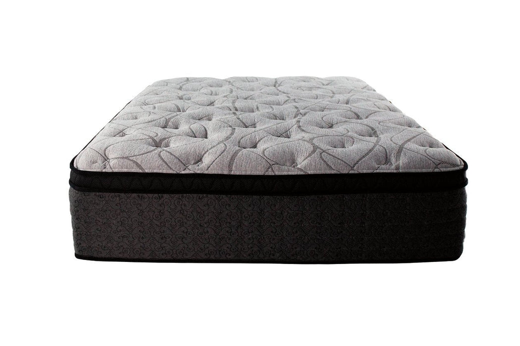 RAC Eurotop Light Gray King Mattress - M63341 - Gate Furniture