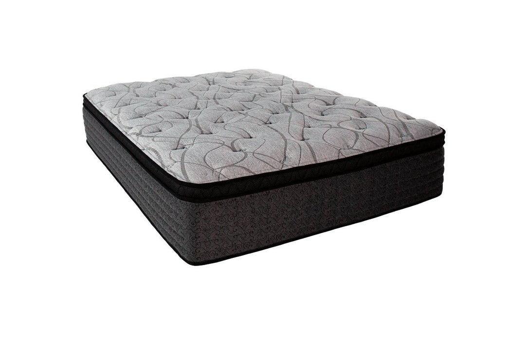 RAC Eurotop Light Gray Queen Mattress - M63331 - Gate Furniture