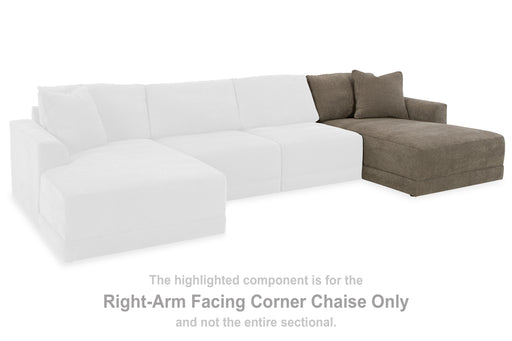 Raeanna Right-Arm Facing Corner Chaise - 1460317