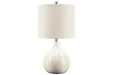 Rainermen Off White Table Lamp - L180024 - Gate Furniture