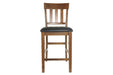 Ralene Medium Brown Counter Height Bar Stool (Set of 2) - D594-124 - Gate Furniture