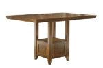 Ralene Medium Brown Counter Height Dining Extension Table - D594-42 - Gate Furniture