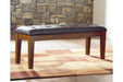 Ralene Medium Brown Dining Bench - D594-00 - Gate Furniture