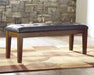 Ralene Medium Brown Dining Bench - D594-00 - Gate Furniture