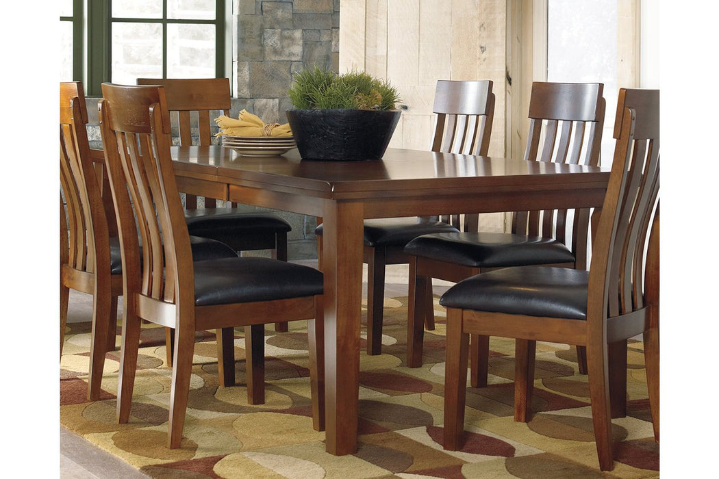 Ralene Medium Brown Dining Extension Table - D594-35 - Gate Furniture
