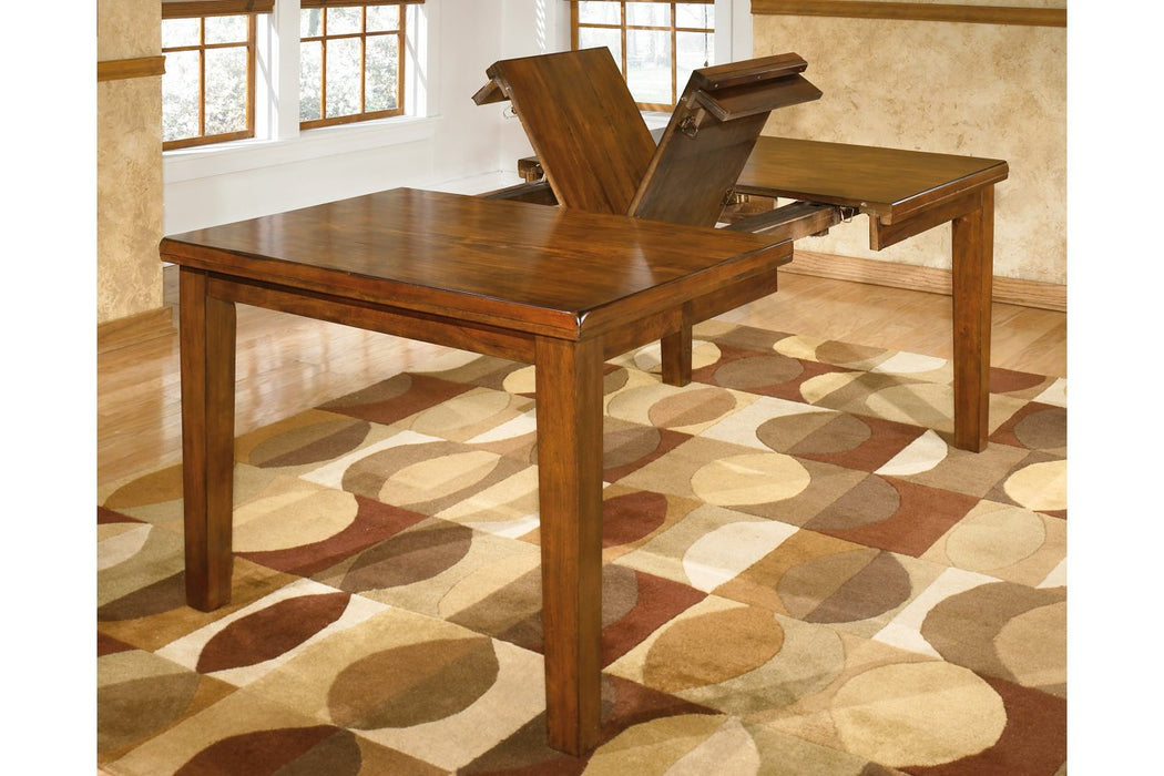 Ralene Medium Brown Dining Extension Table - D594-35 - Gate Furniture