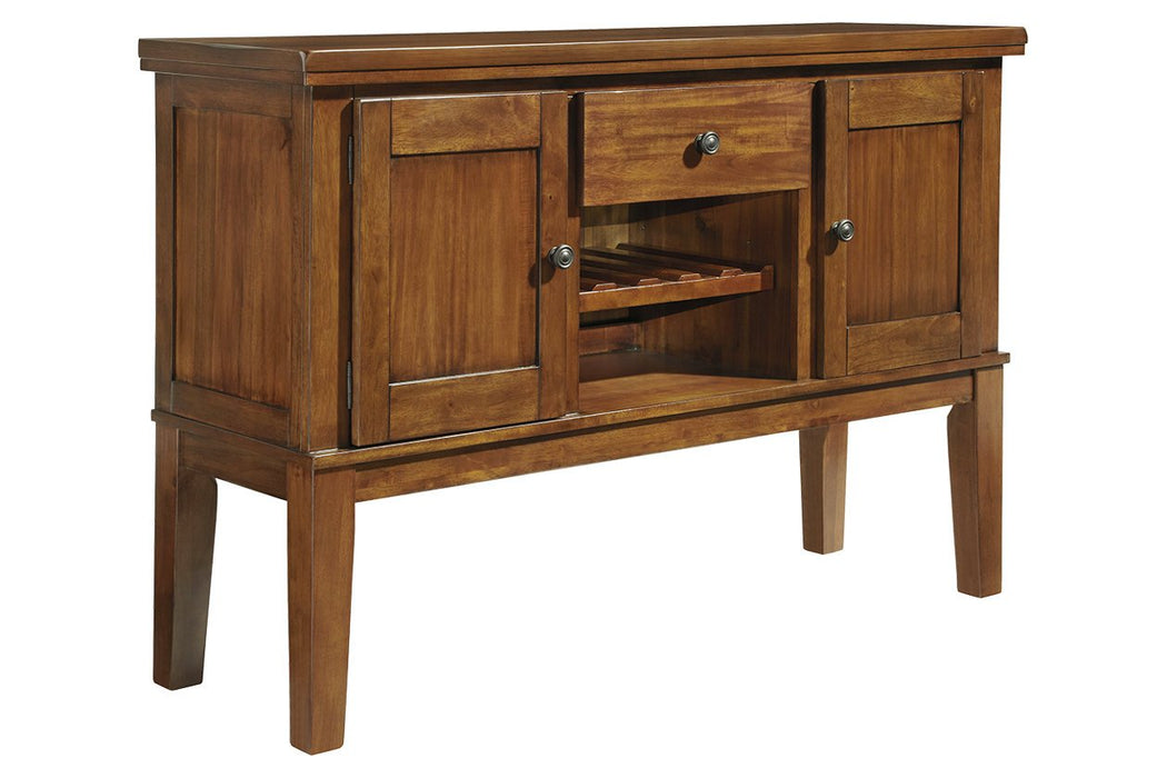 Ralene Medium Brown Dining Server - D594-60 - Gate Furniture