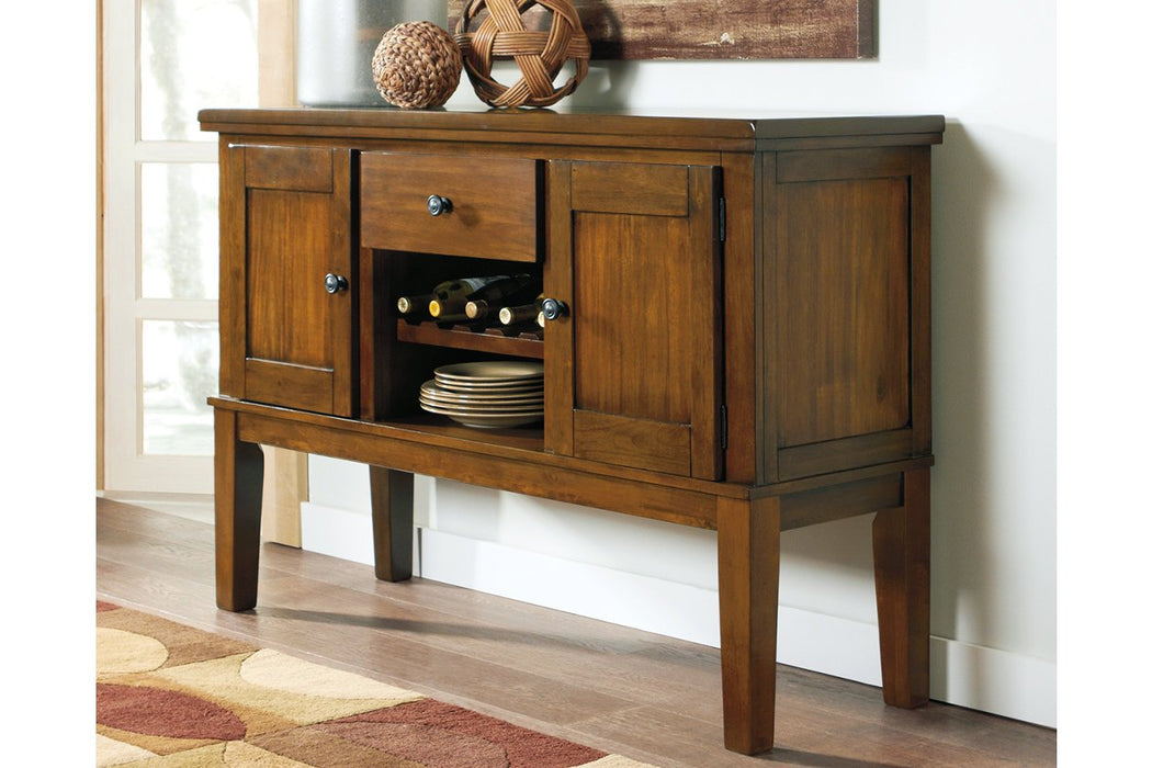Ralene Medium Brown Dining Server - D594-60 - Gate Furniture