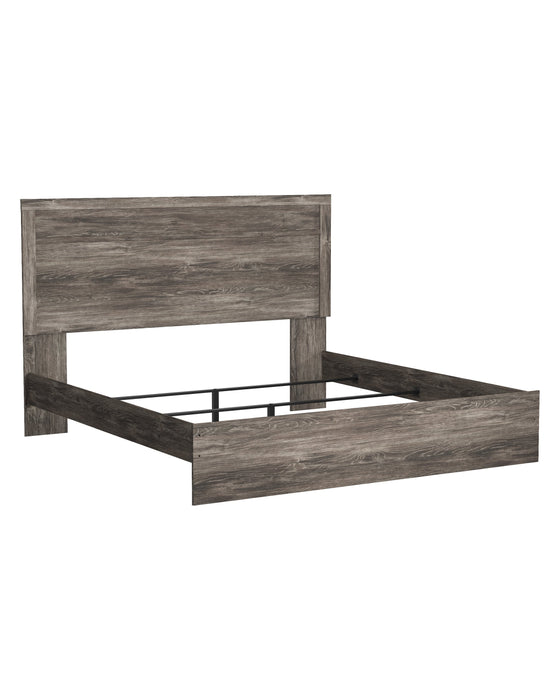Ralinksi Gray  King Panel Bed - Gate Furniture