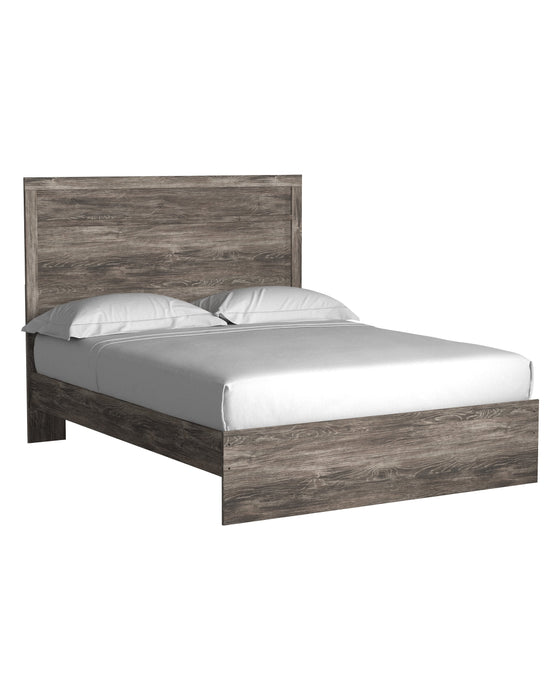 Ralinksi Gray  Queen Panel Bed - Gate Furniture
