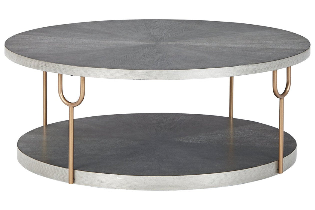 Ranoka Platinum Coffee Table - T178-8 - Gate Furniture