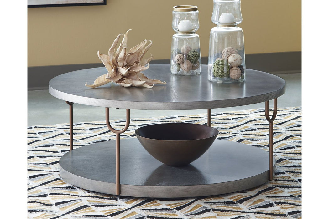 Ranoka Platinum Coffee Table - T178-8 - Gate Furniture