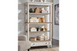 Realyn Brown/White 75" Bookcase - H743-70 - Gate Furniture