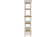 Realyn Brown/White 75" Bookcase - H743-70 - Gate Furniture