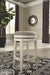 Realyn Chipped White Counter Height Bar Stool - D743-024 - Gate Furniture