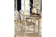 Realyn Chipped White Dining Chair (Set of 2) - D743-02 - Gate Furniture