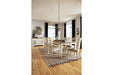Realyn Chipped White Dining Extension Table - D743-45 - Gate Furniture