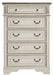 Realyn Chipped White Panel Bedroom Set - Gate Furniture