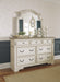 Realyn Chipped White Panel Bedroom Set - Gate Furniture