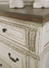 Realyn Chipped White Storage Panel Bedroom Set - Gate Furniture