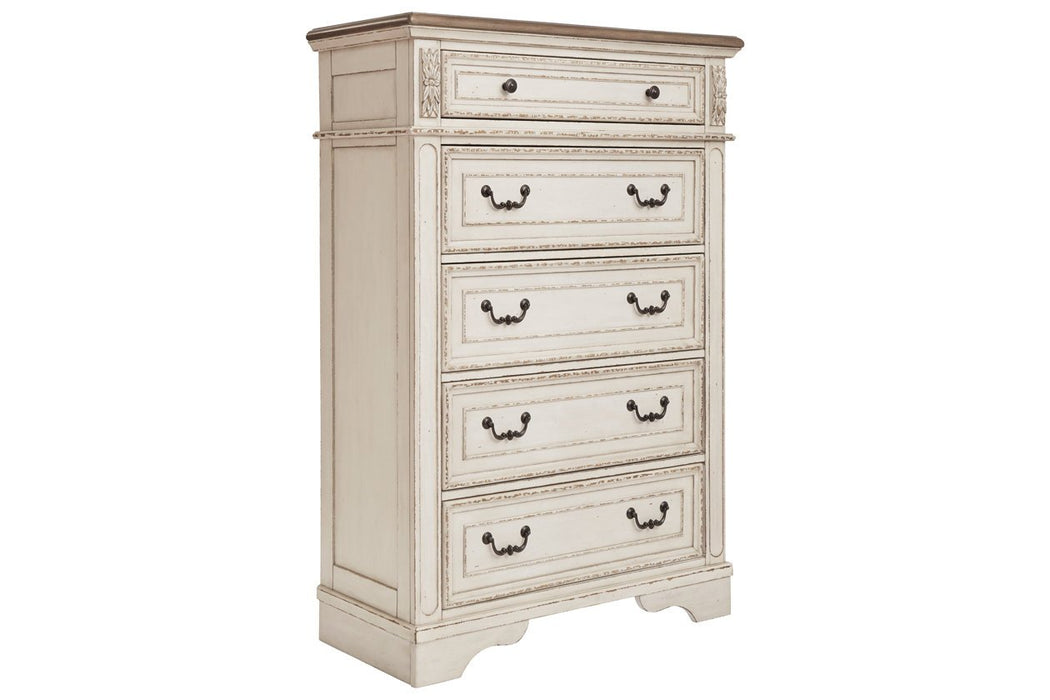 Realyn Two-tone Chest of Drawers - B743-46 - Gate Furniture